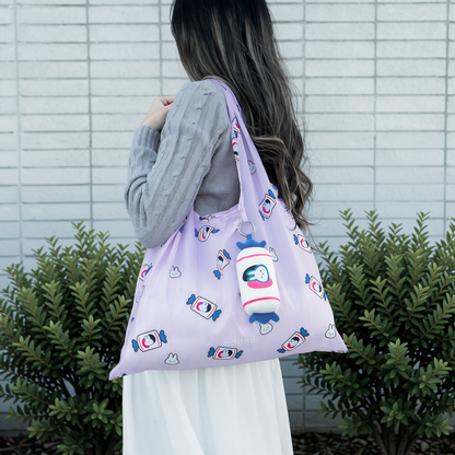 Bunny Candy Bag Charm with Tote Bag